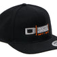 Embroidered Logo Snap-Back Hat