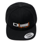 Embroidered Logo Snap-Back Hat