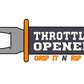 Throttle Opener Decals ( 5 pack )