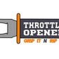 Throttle Opener Decals ( 5 pack )