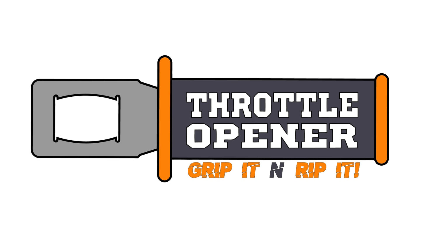 Throttle Opener Decals ( 5 pack )