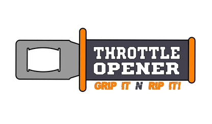 Throttle Opener Decals ( 5 pack )